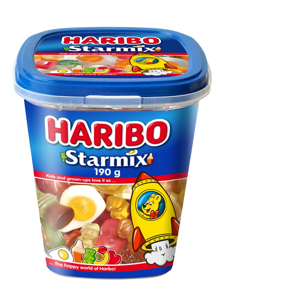 Haribo Starmix Tub 190g - Candy Bar Sydney